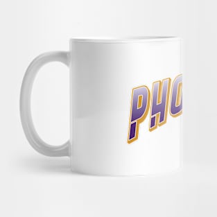 Retro Phoenix Number 9 Mug